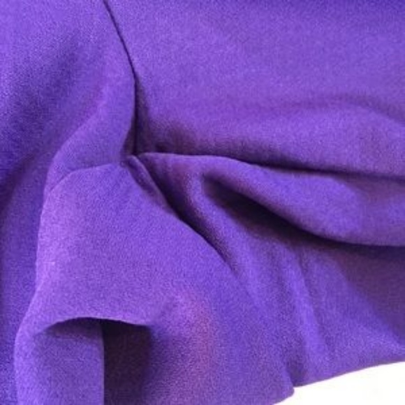 NIKE DRI FIT ANKLE ZIP CROPPED WORKOUT PANT PURPLE - Picture 7 of 8